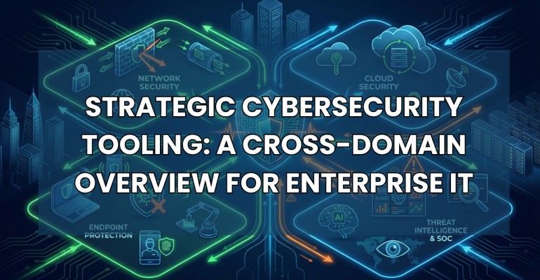 Strategic Cybersecurity Tooling: A Cross-Domain Overview for Enterprise IT