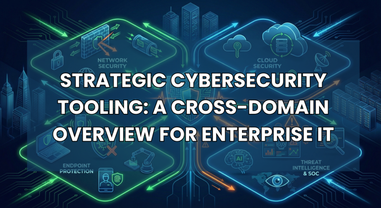 Strategic Cybersecurity Tooling: A Cross-Domain Overview for Enterprise IT
