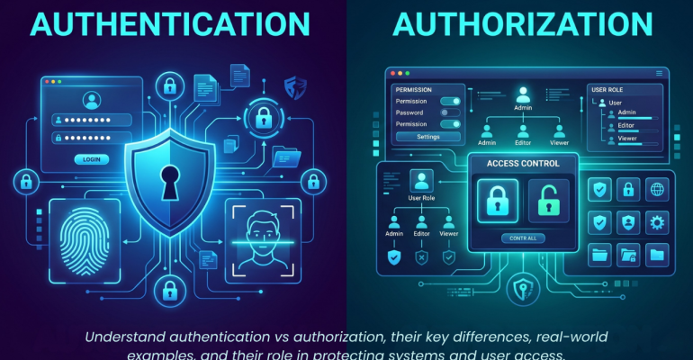 Authentication vs. Authorization with Real Example